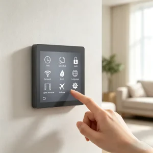 OEM Tuya Smart WiFi Underfloor Heating Thermostat TFT Color Display Multi-Language APP Controlled Programmable Thermostat