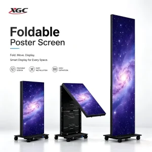 OEMODM LED Poster Display Digital Signage Advertising Totem Screen Custom Design High Bright Bulk Order Factory Direct