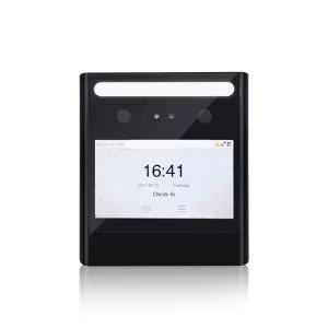 Office Employees Wireless Facial Biometric Punch Card Touchscreen Attendance Machine With Access Control