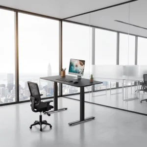 Office Furniture Factory Sit Stand Desk Height Adjustable Electric Adjustable Standing Desk Frame Smart Office Desk