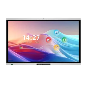Office Meeting Room 65 Inch Interactive Screen Smart Board 4K LED All In One Capacitive Wireless Cast