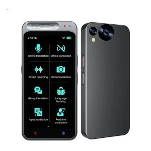 Offline Translation Z6 Factory Price Voice Translator 4.1-Inch Widescreen