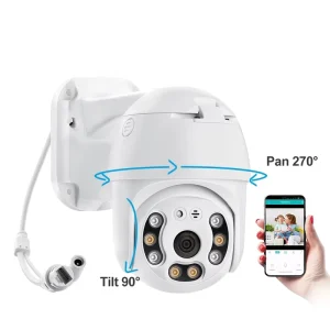 Okam 3MP Wifi Ip Ip65 Cctv Motion Detection Waterproof Camera PTZ Speed Dome