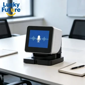 Open Source StackChan AI Robot ESP32 S3 Programmable Voice Control Educational Toy Lithium Battery Desktop Robot for All Ages