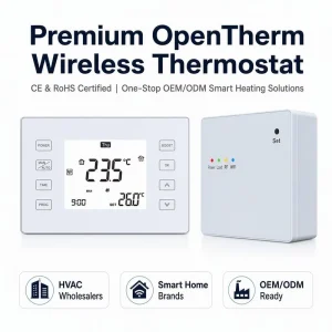 OpenTherm Wireless Smart Thermostat Programmable Gas Boiler Heating Controller Room Temperature Control Energy Saving HVAC