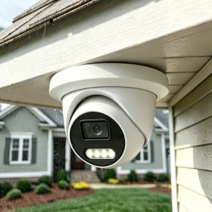 Original Factory Direct 2MP Turret Security POE IP Dome Camera AI Human Detection Colorful Night Vision Built in Mic Cloud