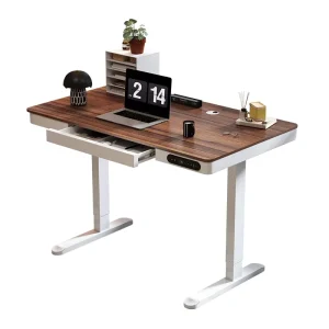 Original Factory Height Adjustable Desk Standing Desk Computer Desk & Office Desk with Drawer for Home & Office