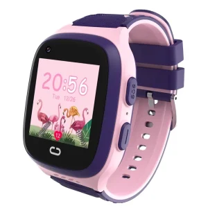 Original Manufacturer Customization 4G Kids Smart Watch Square Design SOS GPS Video Call SIM Card Camera Alarm Clock Pedometer