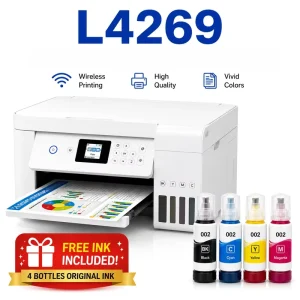 Original New for L4263 L4269 Inkjet Wireless Printer Print Copy Scan Duplex A4 Mobile Office Bulk