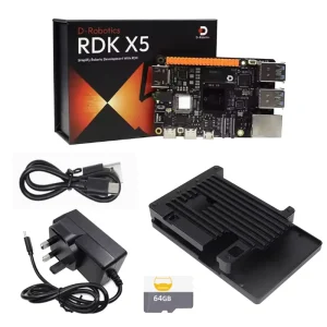Original RDK X5 Base Kit Development Board with Power Case SD Card New Generation AI Computing Power Board