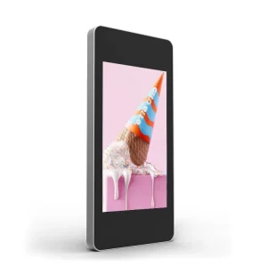 Outdoor 55 Inch High Brightness Wall Mount Touch Screen Android OS 2500 Nits Outdoor Advertising Display