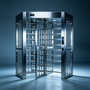 Outdoor Automatic Speedgate Turnstile Full Height Security Gate with Access Control System Integration