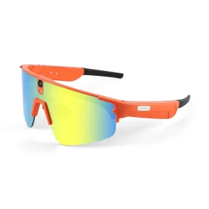 Outdoor Bluetooth Running Eyewear AI Smart Glasses Camera Image Video Cycling UV400 Biking Translate Anti Shake Sport Sunglasses