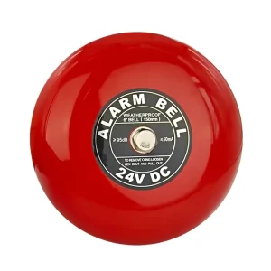 Outdoor Display 6 Inch Round Motorize Fire Alarm System Siren Alarm 12V 24V Loud Sound
