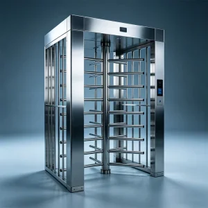 Outdoor Full Height Turnstile Speedgate with Weatherproof Automatic Security Access Control System