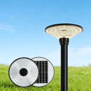 Outdoor IP65 Waterproof LED Solar Garden Light ABS Courtyard Lamp for Garden Path & Courtyard