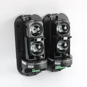 Outdoor Perimeter Protection Dual Beam Sensor Alarm Photoelectric Infrared Beam Detector Sensor
