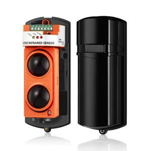 Outdoor Portable Infrared Photoelectric Sensor Dual Beam Active IR Detection for Home Security System Perimeter Security 150M