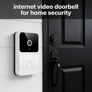 Outdoor Smart Home Voice Intercom Remote Video Call Night Vision Doorbell Switch Sensor Camera
