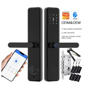 Outdoor Waterproof Safe Front Door Stainless Steel Smart Lock TTLock Digital External Door Lock Aluminum Alloy Tuya Israel