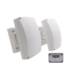 Outdoor Wired Microwave Beam Detector 150m Perimeter Security Barrier Anti Intrusion Sensor Pet Friendly Long Range Alarm System