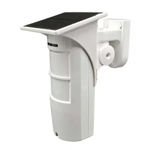 Outdoor Wireless Solar PIR+Microwave Motion Sensor IP65 Home Security System 12m X110 Detection Range 200m Alarm