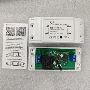 Outlets Wifi Breaker Switch Smart Wireless Remote Controller DIY Wifi Light Switch Smart Home Works with Alexa 10A