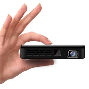 P09 II Portable LED DLP Smart Projector with Built in Battery Active 3D 4K Decoding Android 14.0 Mini for Home & Travel