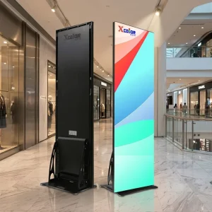 P1.53 Digital Advertising Kiosk LED Display with Multimedia Player Portable Screen Solution for Commercial Use