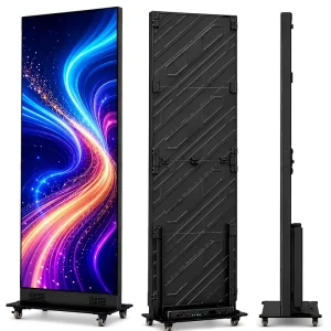 P1.538 Smart WiFi Mirror LED Display High Definition Indoor Advertising Poster Screen Business Marketing Digital Billboard