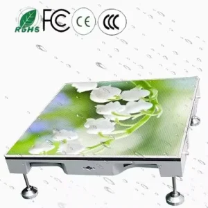 P1.8 Indoor Waterproof LED Display Digital Video Tiles Interactive Stage Dance Floor LED Screen Airport Exhibition Hall 1 Year