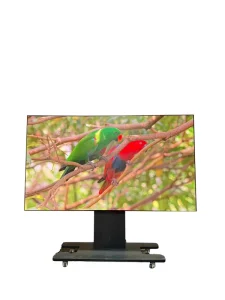 P1.86 Standing Mobile Poster Display Smart Foldable Lift LED Advertising Screen Space-Saving Stable Performance Business 600CD
