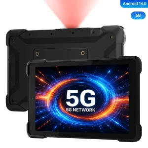 P10 B2B Smart IoT Hardware Tablet Solution Supplier Professional 2D Laser Android 14 OS IP67 5G LTE Terminal 128GB Stock