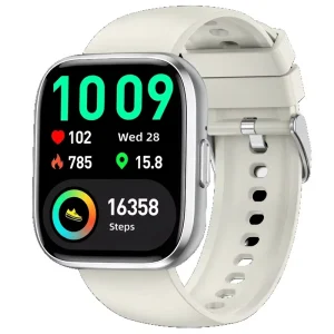 P114 Square Smart Watch TFT Screen Life Waterproof Heart Rate Blood Oxygen Monitoring; Sports-Ready; for Calling;