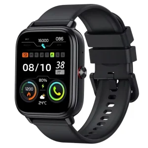 P150 Square Magnetic Charging Smart Watch Long Battery Life (15 21 Days) Health Monitoring Sports for Call TFT Display