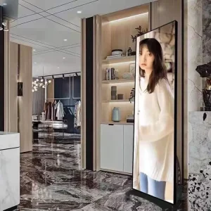 P2.5 Advertising Digital Smart HD Stand Digital LED Poster Frame Outdoor