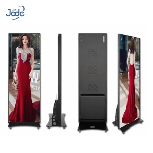 P2.5 GOB Indoor Portable Digital Banner Led Screen Vertical Smart Foldable Outdoor Poster Led Banner Display