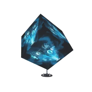P2.5 Indoor Five-Sided Hanging High Definition Smart LED Cube Screen for Advertising in Customized Size