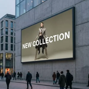 P4.4 6500 Brightness IP66 Waterproof Sunlight Readable 960×960 Naked Eye 3D Outdoor LED Display Custom Public Advertising