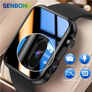 P51 Square Smartwatch Men Women BT Call Camera Video Camera Recordings Local Music Sports Smart Watch for IOS Android