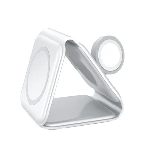 PD 3.0 15W 3 in 1 Foldable Wireless Charger Stand Fast Magnetic OTP/OVP/OCP for iPhone IWatch for AirPods 9V/2A