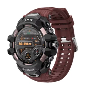 PG999 GPS Sports Smart Watch 1.43inch AMOLED Display 700mAh Battery 3ATM Waterproof BT Calling Fitness Sleep Tracker