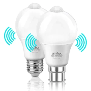 Eco-Friendly, Long-Life, Dimmable, Energy-Saving LED Smart Bulb with High-Sensitivity PIR Motion Sensor