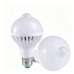 Smart PIR Motion Sensor LED Bulb E27 7W Automatic Night Light, Motion-Activated Lamp for Stairs, Hallways, Bedrooms, and Corridors