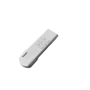 POYAL White Remote Controlled for Smart Home Automatic Opener Roller Blinds Safe Motion Sensor Window Curtain Enhanced Home