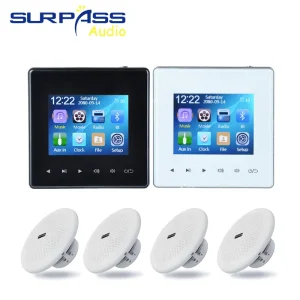 PW425G+CSM625 Smart Home Controller with Bluetooth Ceiling Mounted and Embedded Speakers for Living Room