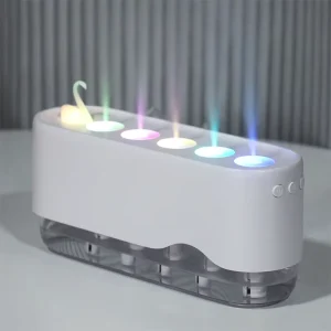 Party Time Voice Control Air Humidifier USB Portable Smart Ultrasonic Dynamic Humidifier With LED Light