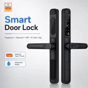 Password Outdoor Ultra Thin Smart Lock Suitable for Aluminum Doors Waterproof and Moisture Proof