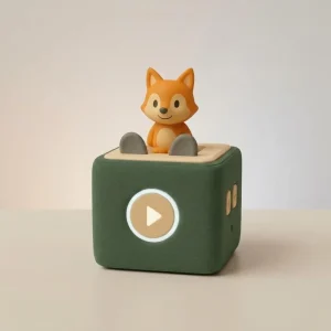 Personalized NFC Smart Story Machine for Kids Bluetooth & WiFi Connected App Controlled Educational Toy with 1000+ Stories