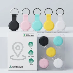 Pet Anti Loss Smart GPS Tracker Compatible with Find My Network Global Positioning Long Battery Life